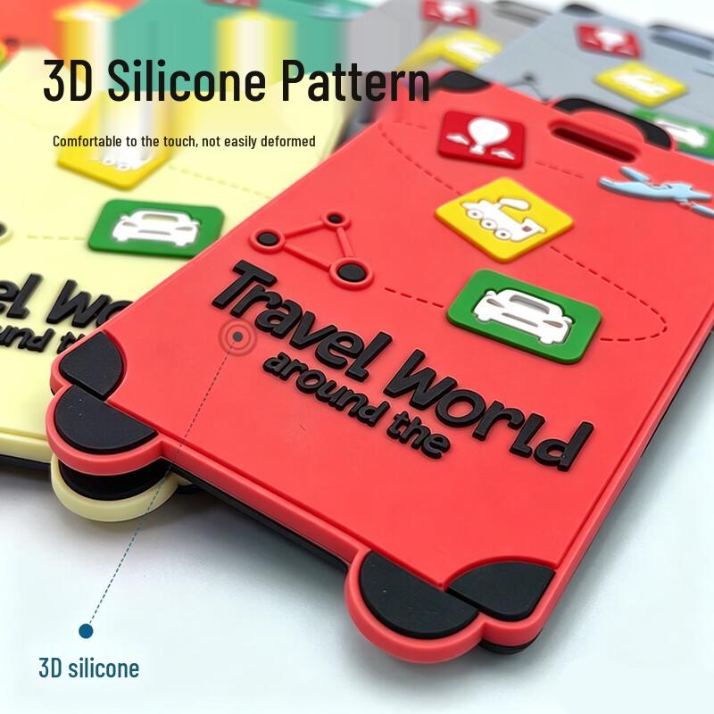 Silicone Travel Luggage Tag