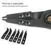 Heavy Duty Spindle Snaps Rings Pliers Internal External Circlip Pliers for Pickup Tool with Ratcheting Lock Mechanism