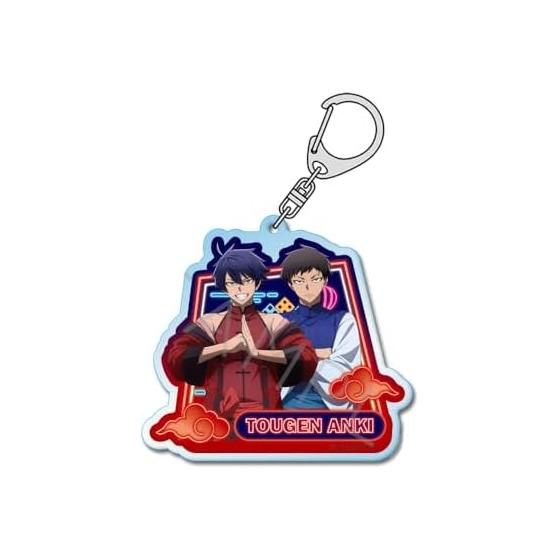 TV Anime Tougen Anki 2nd Round Acrylic Keychain: Shiki Ichinose & Isari Yaodori