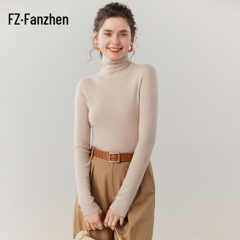 Women's Cashmere Blend Turtleneck Sweater
