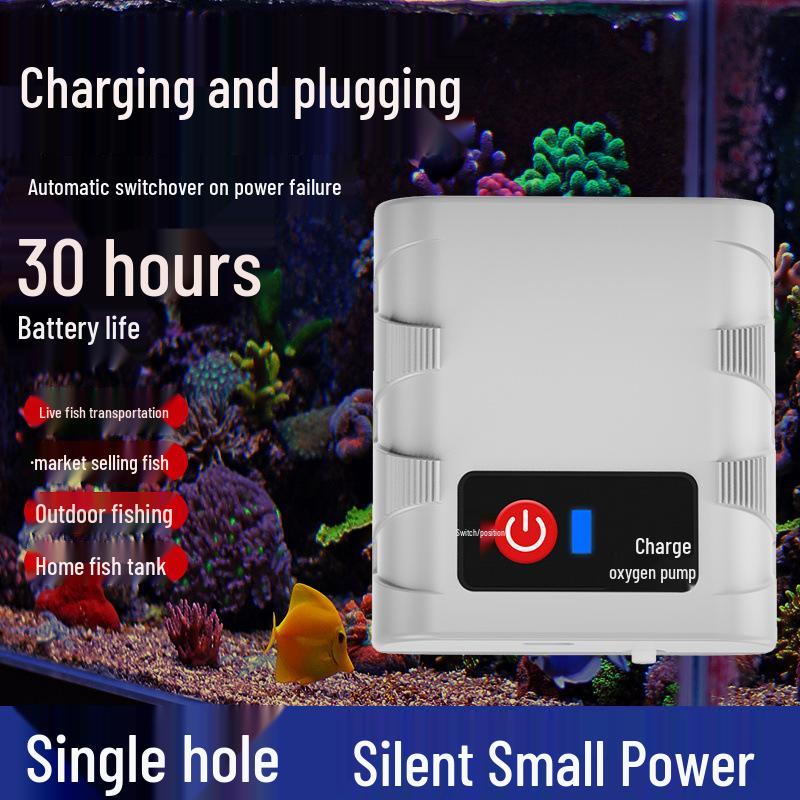 

Беспроводной USB кислородный насос для аквариума с перезаряжаемой литиевой батареей Deep Oxygenation + 50 Year Warranty