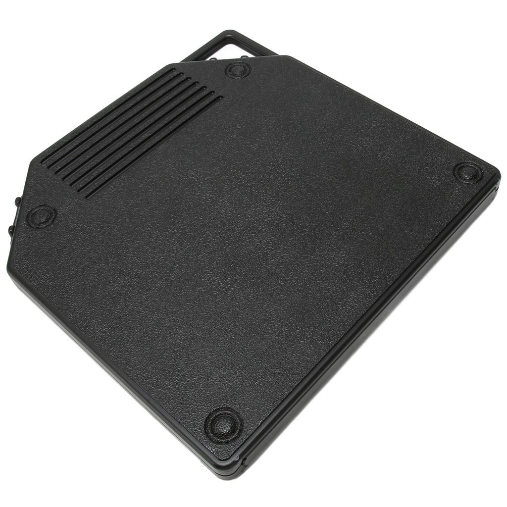 10 Inch Empty Tape Reel Storage Box Scratch Resistant Full Protection Open Reel Sound Tape Box for Sound Tapes Black