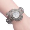 Women's Leaf Chain Bracelet Watch: Cute and Stylish Analog Quartz Watch with a Fun Movement, Silver - Perfect Gift for Birthdays, Anniversaries,