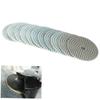 11pcs 4 Inch Diamond Wet Polishing Pads Grinding Disc + 1pc Backing Pad for Granite Marble Stone Ceramic Tile Concrete