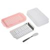 2 in 1 Design Butter Storage Container Transparent Cover Cheese Storage Box  For Margarine