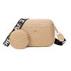 Women's bag single shoulder new girls crossbody cosmetic bag v pattern fashion embroidered single shoulder crossbody bag mother and child