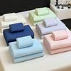 Spandex Ice Silk Cool Touch Bed Mat & Summer Quilt 4-Piece Set