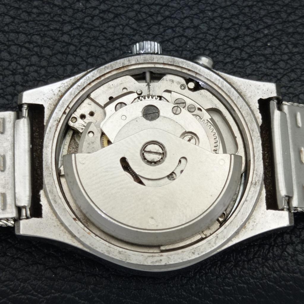 ZEGAREK MĘSKI VINTAGE RICOH R31 AUTOMATIC JAPAN CZARNY KOLOR TARCZY a500604-5 R153-a500604
