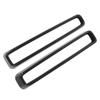 2 Pcs Front Grille Cover Trim Car Adaptations Replacement for     2015‑2021