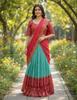 Indian Traditional Ethnic Lehenga Choli Dupatta Set Women's Desigenr Lehenga Set