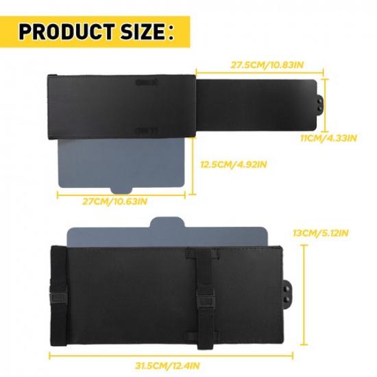 Car Visor Sun Extension Shield Extender Side Truck Front Window Shade Anti Glare