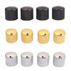 4Pcs Metal Guitar Tone Volumes Control Knob Replacement Potentiometer Control Knobs Electric Guitar Bass Dome Knobs