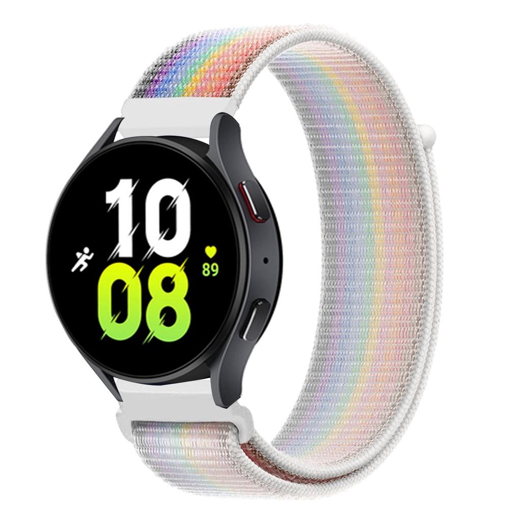 20mm Nylon Loop Strap For Samsung Galaxy Watch 7 FE 6 5 4 40mm 44mm 5Pro Watchband Belt Replacement Band