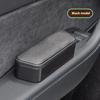 Universal Car Left Right Armrest Door Storage Box Adjustable Height Elbow Rest Box Armrest Armrest Pad Auto Door Organizer Box