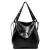 2023 Women's Large Korean-Style Crossbody Tote Bag - Retro & Trendy