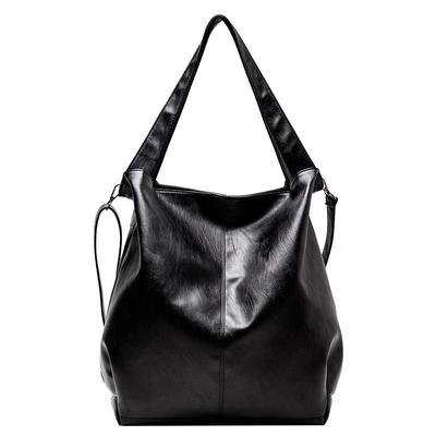 2023 Women's Large Korean-Style Crossbody Tote Bag - Retro & Trendy