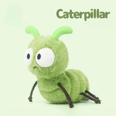 16cm Cartoon Lustige Insekten Serie Plüschtiere Weiche Niedliche Raupe Stofftiere Perfekte Geburtstagsgeschenke für Kinder Mädchen oder Jungen