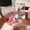 Pink Love Hearts Eye Case For Samsung Galaxy S26 Ultra S25 FE S24 S23 S22 A54 A15 A35 A55 A16 A36 A56 A17 A37 A57 5G Soft Cover