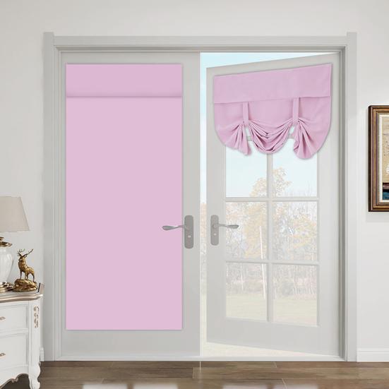 Door Curtain Good Shading Effect Polyester Living Room Roman Roller Blinds Home Decor for Bathroom