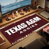 Texas A&M Color Mouse Pad Large Gaming Table Cushion Non-slip Laptop Tablet Big Mousepad XXL Mat Mini PC Playmat With Lock Edge