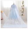 Elsa Princess Knitted Wool Dress for Girls - Spring & Autumn 2025