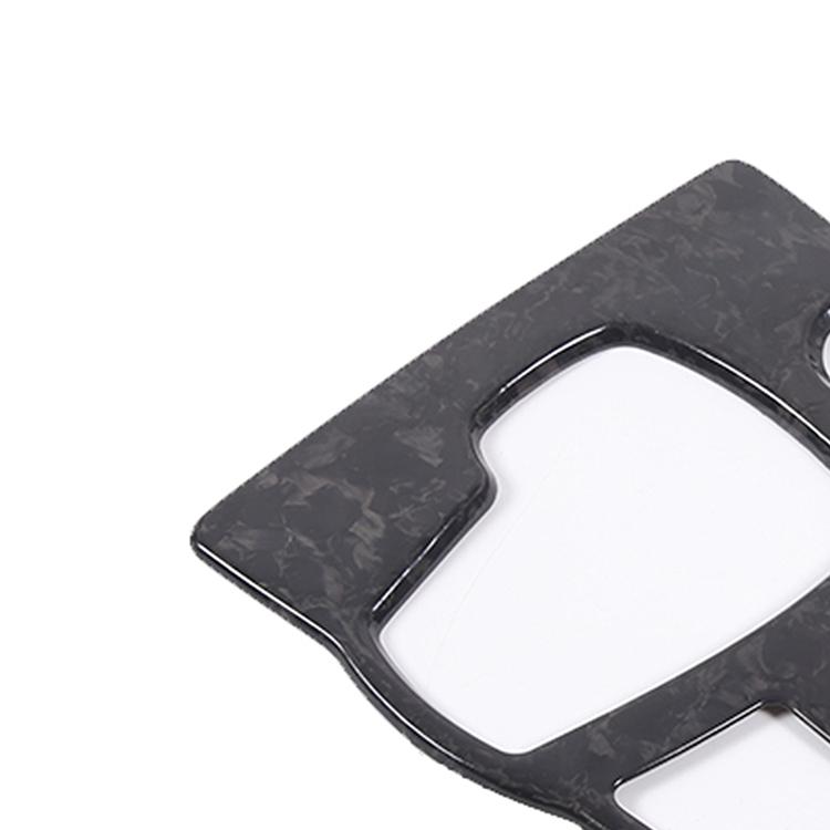 For 2013 To 2022 Jaguar F Type Carbon Fiber Interior Accessories Forged Carbon Central Control Gear Shift Panel Decorative Frame