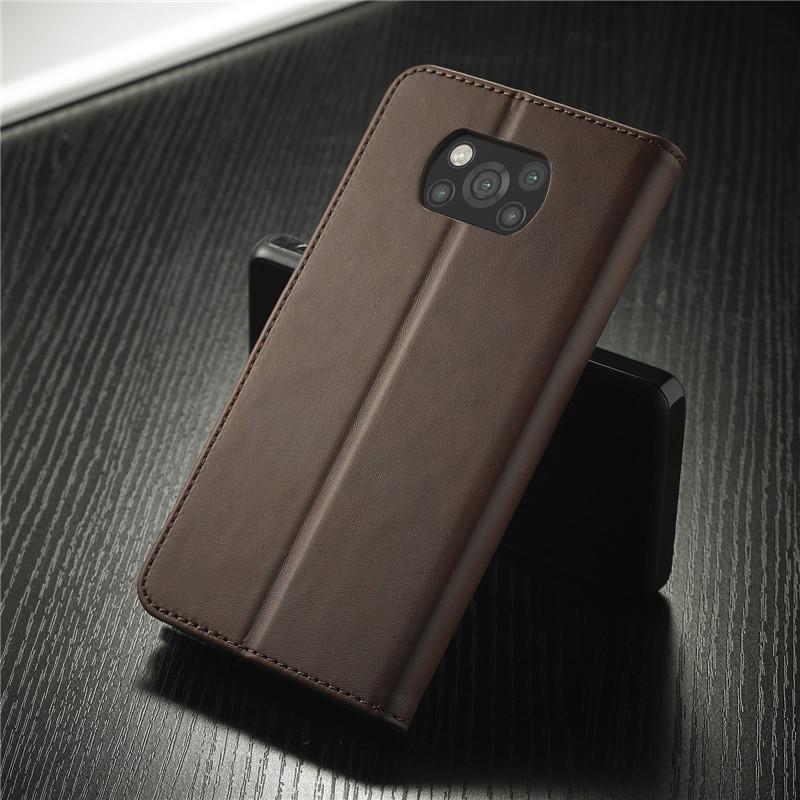 Pouzdro pro POCO X3 NFC Pouzdro Kožené Vintage Peněženka Pouzdro Na Pouzdro Xiaomi POCO X3 Pro Flip Magnetický obal na peněženku pro POCO X3 NFC Etui