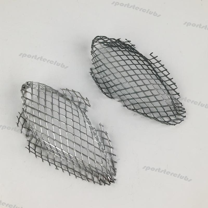 Til Suzuki K4 GSX-R600 GSX-R750 2004-2005 GSXR600 GSXR750 GSX-R 600/750 Motorcykel Luftindtagsrør Kanal Gitter Metal Ventilationsnet