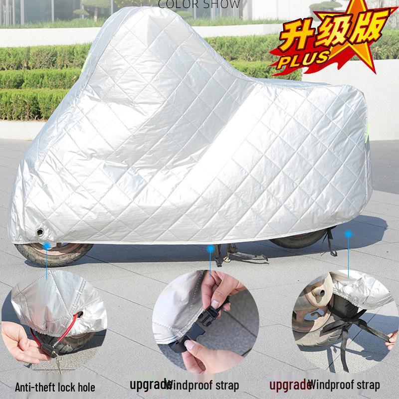 No. 9 E-Series Electric Scooter Winter Cover: Thick, Warm, Weather-Protected for Snow, Rain & Sun