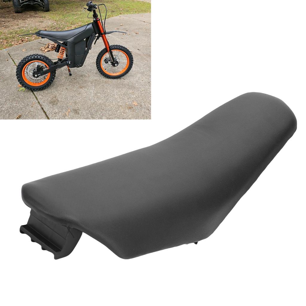 Bike Seat Assembly, Wat proof Replacement Cushion for Black PU Leath Motorcycle Seat TUTTIO 01