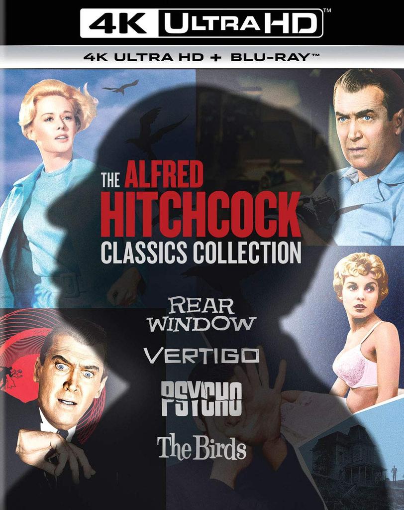 Alfred Hitchcock Classics Collection 4K Ultra HD ULTRA HD + Blu-ray [4K + Blu-ray]