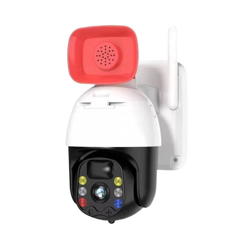 P4G Solar-Powered HD 360° Outdoor Waterproof Camera with Wireless Mobile Monitoring