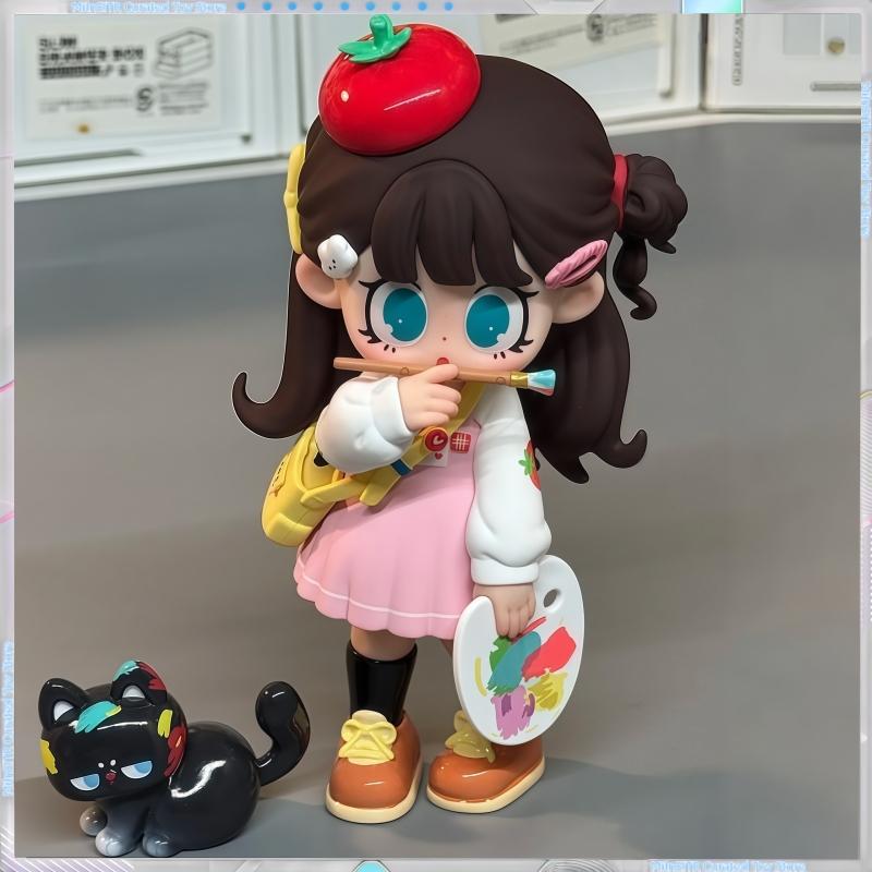 In-Stock Milay Girls Mystery Box Lazy Time Series 3 Trendy Figurines & Ornaments In-Stock Birthday Gift For Girls