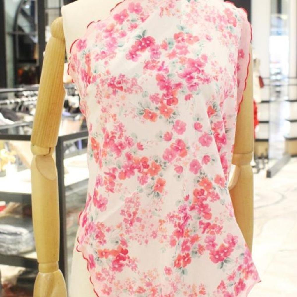 Watercolor Asa Cotton Pidi Scarf E20S2CO102