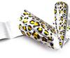 Transfer Foil 10cmx4cm Leopard Spots Cheetah Spots