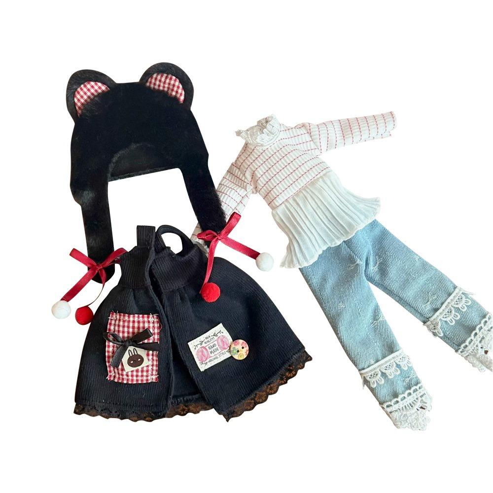 30cm Size Doll Casual Set 1/6 Scale Doll Clothes New Collection BJD Doll Dress  For Girls