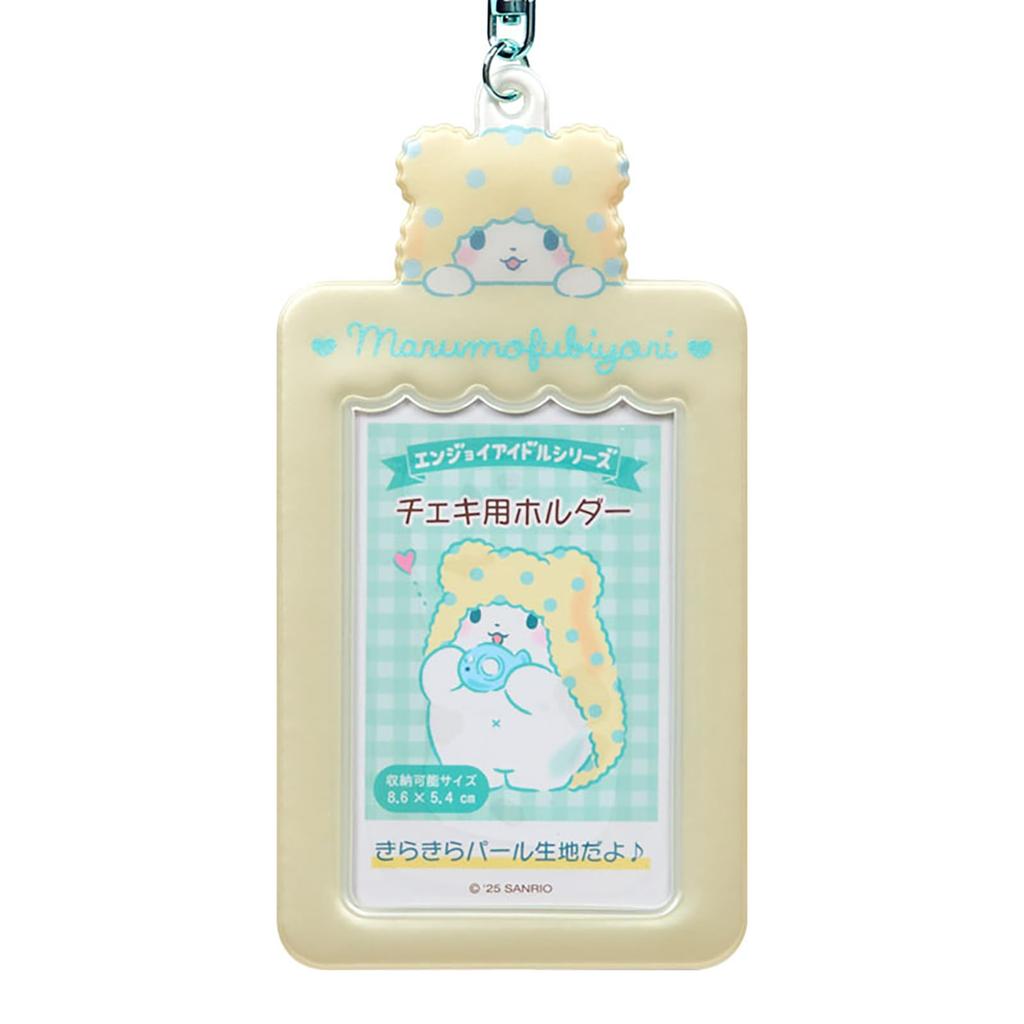 Sanrio Instax Holder (Enjoy Idol) Marumofubiyori PVC/Steel Storing Size: Approx. 5.4 x 8.6cm Card Case 600318