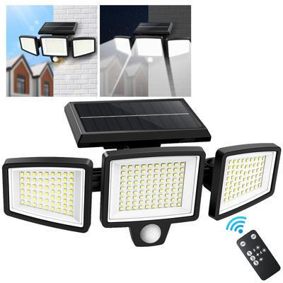 Solar Sensor Motion Sensor Outdoor High Angle Turns Wall Human Security Garden Parking Outdoor Lighting Light, Outdoor, Waterproof, Light, Light,