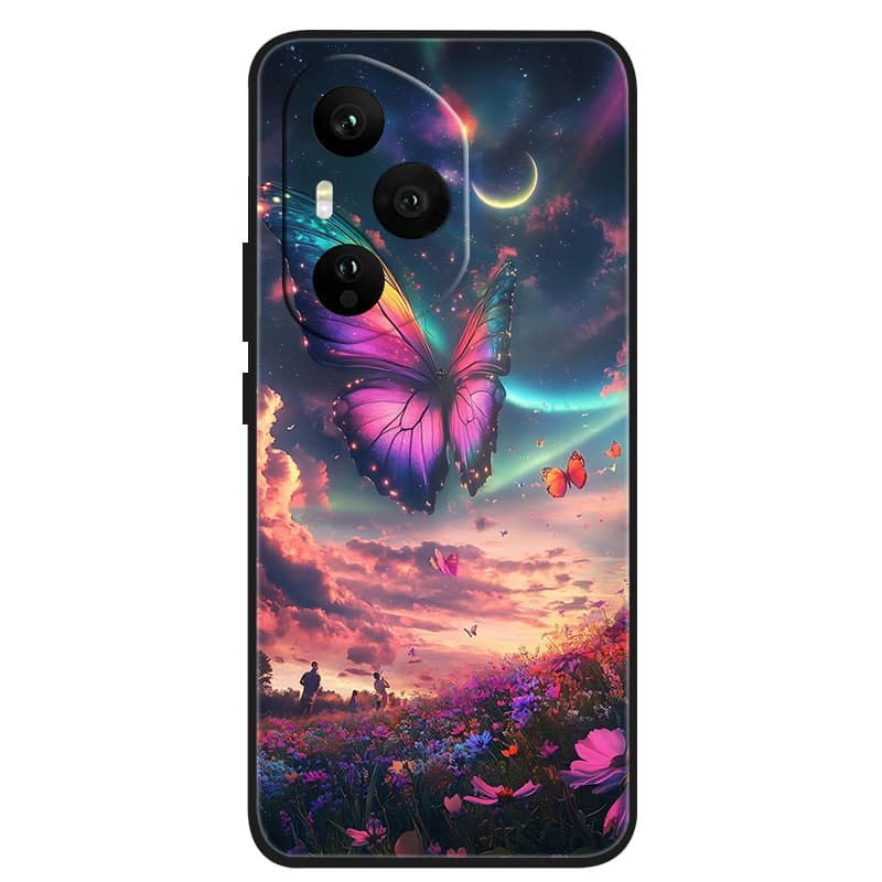 Phone Case For Honor 400 Global 5G Case Soft TPU Luxury Cases Honor400 Lite Cover For Honor 400 Pro Silicone Black Shells Fundas