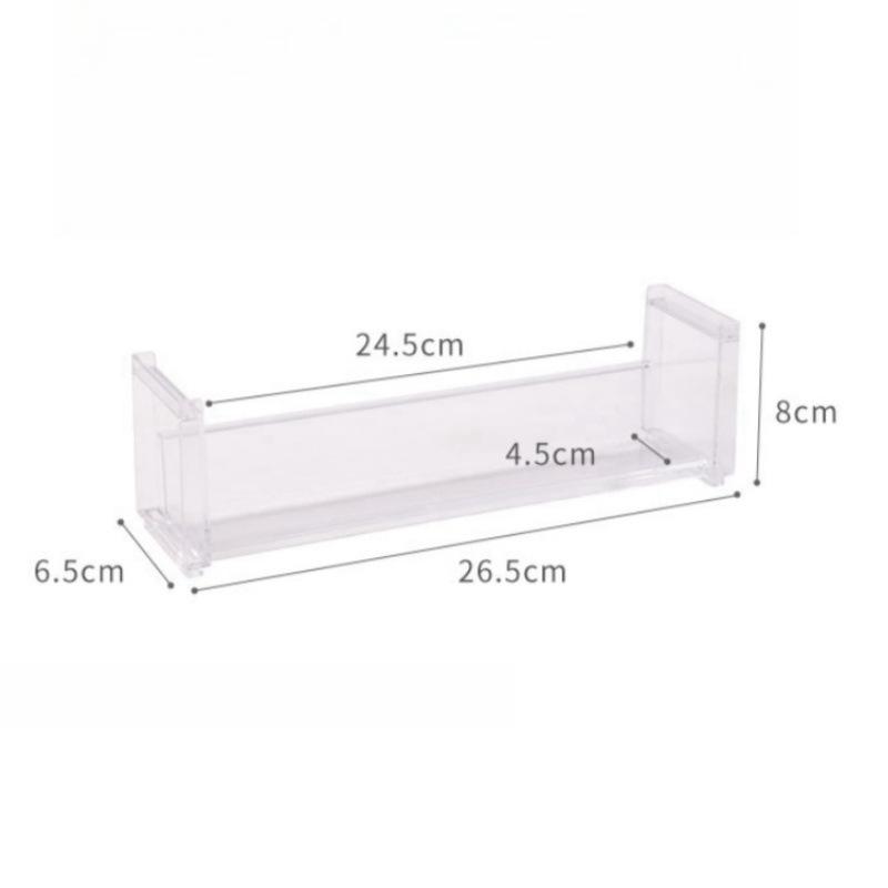 Armoire Miroir de Salle de Bain en Acrylique & Étagère Organisateur de Cosmétiques