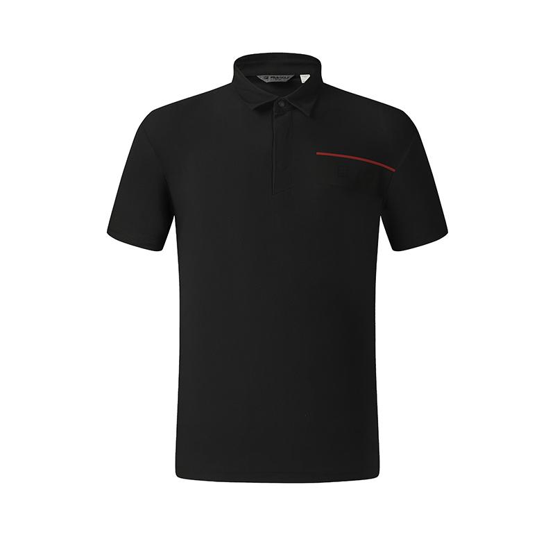 FILA Golf Series Casual Business Everyday Versatile Cool Comfortable Breathable Lightweight Regular Short Sleeve Polo Men tops A11M535126FBK