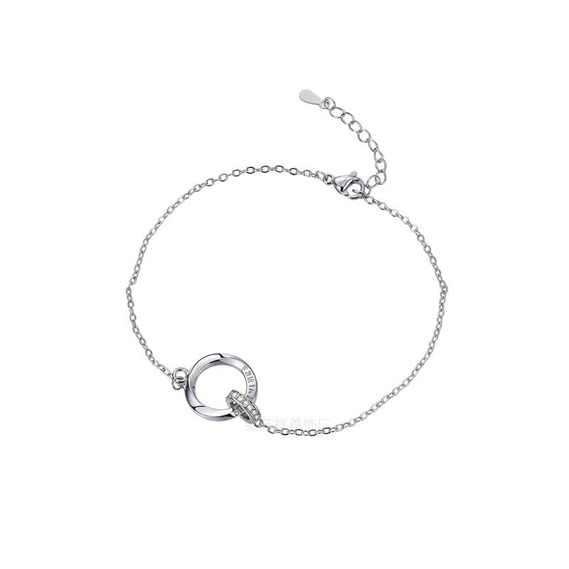 Moebius Double Circle Women's Bracelet - Elegant & Stylish High-End Design
