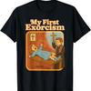 My First Exorcism Retro Funny Horror Throwback Tee T-Shirt