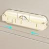 Plastic Trash Bag Holder Wall Mount With Foldable Design For Kitchen And Bathroom Storage