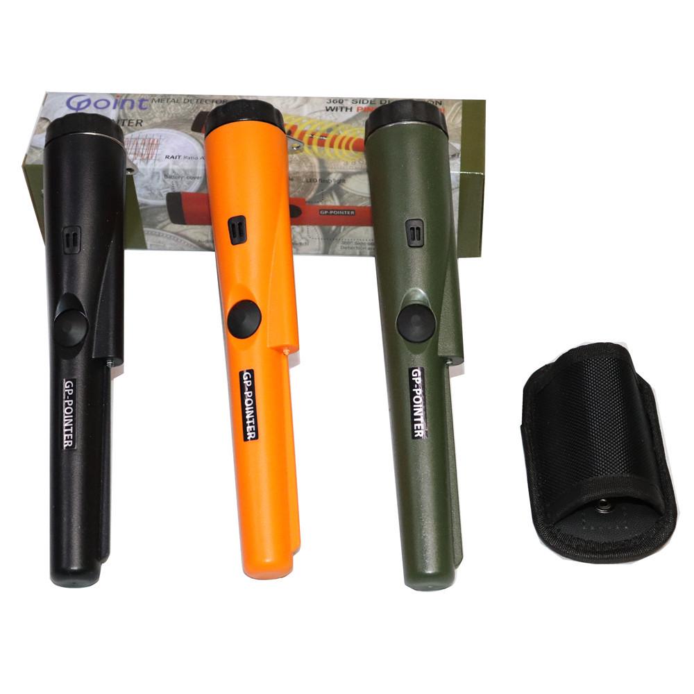 Semi-Waterproof Handheld Metal Detector - Orange, Green, Black, Blue Pinpointer