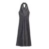 European and American Style New Women's Fashion, Chic Classic Polka Dot Halter Collar Dress 5289049