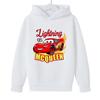 Moletom de Corrida Lightning McQueen 95 para Crianças - Blusa Primavera/Outono