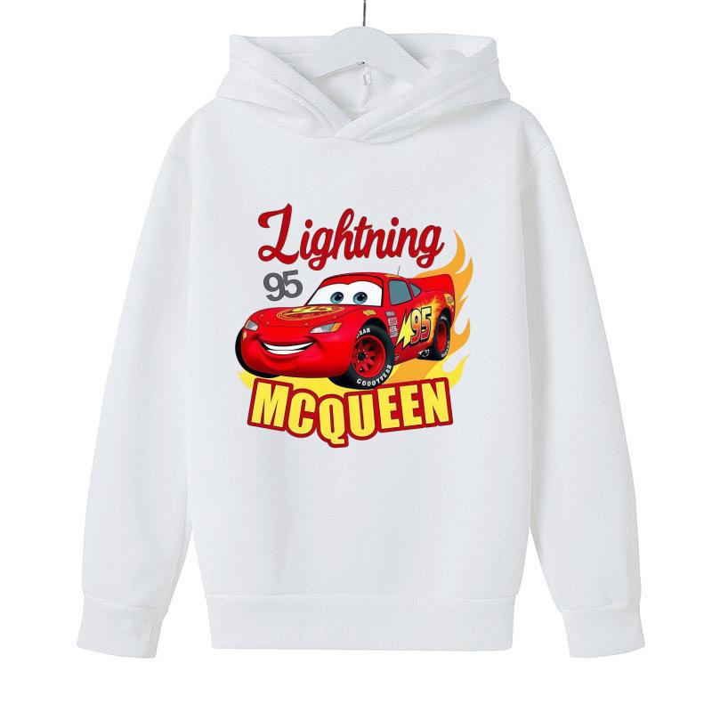 Moletom de Corrida Lightning McQueen 95 para Crianças - Blusa Primavera/Outono