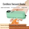 Mini Wireless Vacuum Sealer: Rechargeable Food Sealing Machine for Household Use