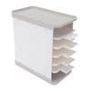 Milk Bags Freezer Organizer Plastic Vertical Milk Bag Storage Tower Freeze Container for Flattening Milk Bags